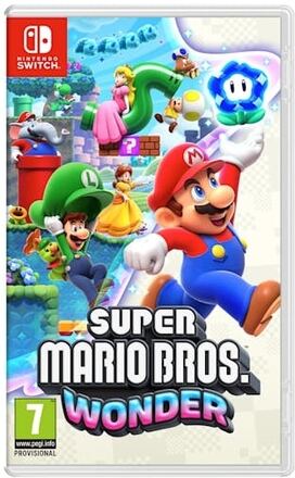 Nintendo Super Mario Bros. Wonder, Nintendo Switch, Multiplayer-läget, RP (Betyg avvaktan), Fysiskt medium