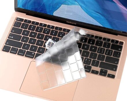 INF Tangentbordsskydd för MacBook Air 13" silikon Transparent