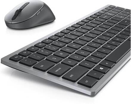 Dell | Keyboard and Mouse | KM7120W | Keyboard and Mouse Set | Wireless | Batteries included | US | Bluetooth | Titan Gray | Numeric keypad | Wireless