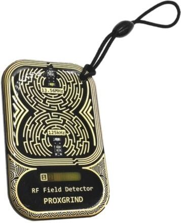 Tiny Frekvens Detektion Kort Proxgrind RFID Fält Detektor Nyckelring Mobil Telefon Hänge IC ID