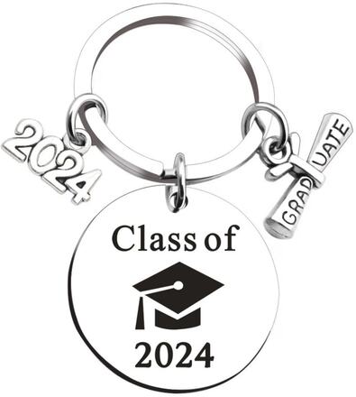 INF Nyckelring till examen skolavslutning Class of 2024-1