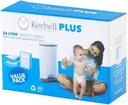 Korbell PLUS Refill 3-pack