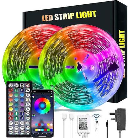 20m Led-ljus Bluetooth Rgb-ljus / Ljusslinga / LED-Strip