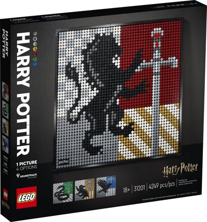 LEGO ART Harry Potter Hogwartssköldar 31201