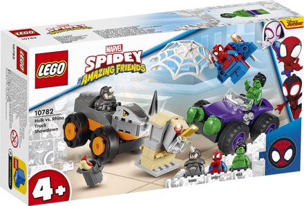 LEGO Marvel Super Heroes Marvel Spidey And His Amazing Friends Hulk mot Rhino – truckstrid