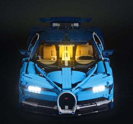 Belysning till Technic Bugatti Chiron 42083 LGK52