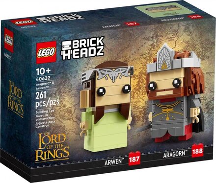 LEGO Brick Headz Aragorn & Arwen 40632