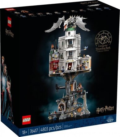 LEGO Harry Potter Gringotts trollkarlsbank samlarutgåva 76417