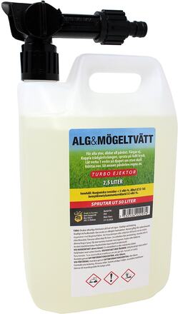 Alg & Mögeltvätt Turbo 2,5 L med ejektor