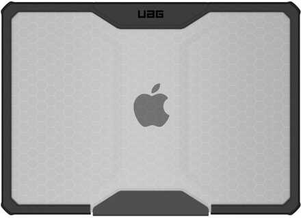 UAG Rugged Case for MacBook AIR 13.6" M2 (2022) - Clear/Black - Hårt fodral för bärbar dator - robust - svart, is