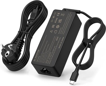 65W Replacement For Lenovo ThinkPad X13 Gen 2 20WK00LYUK USB-C AC Adapter Laptop Power Supply