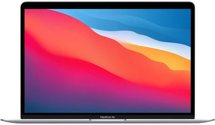 Apple MacBook Air - M1 - M1 7-core GPU - 8 GB RAM - 256 GB SSD - 13.3" IPS 2560 x 1600 (WQXGA) - Wi-Fi 6 - silver - kbd: dansk