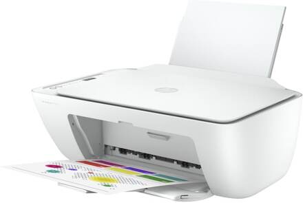 HP DeskJet HP 2710e Allt-i-ett-skrivare, Färg, Skrivare för Hemma, Skriv ut, kopiera, skanna, Trådlöst; HP+; HP Instant Ink-kompatibel; Skriv ut från smarttelefon eller platta