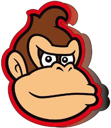Super Mario Bros Donkey Kong 3D-kudde