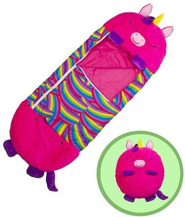 Kudde sovsäck barn Anti-sparkar täcke mjuk varm oilka djur unicorn present barn leksaker