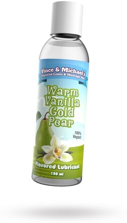 Warm Vanilla Gold Pear - Smaksatt Glidmedel