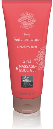 Shiatsu Body Sensation 2-in-1 Massage & Glid 200 ml
