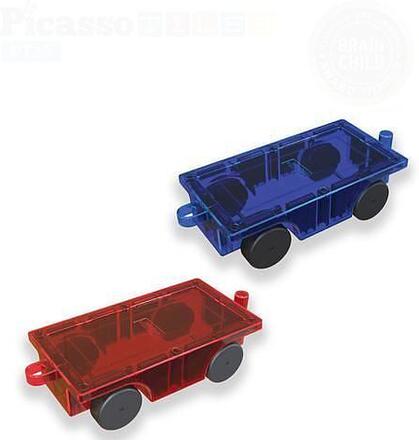 Picasso-Tiles Car Truck Set 2 bitar