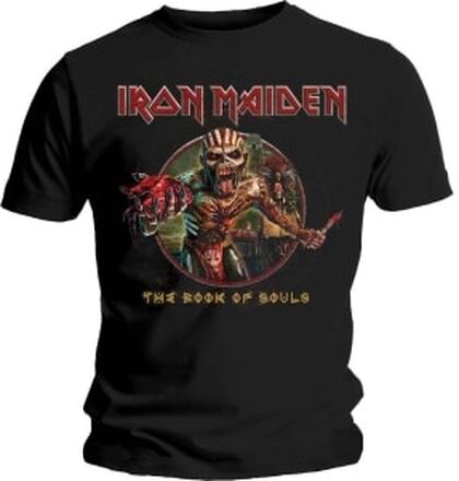 Iron Maiden - Iron Maiden Unisex T-Shirt: Book of Souls Eddie Circle