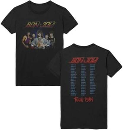 Bon Jovi - Tour '84 Uni Bl