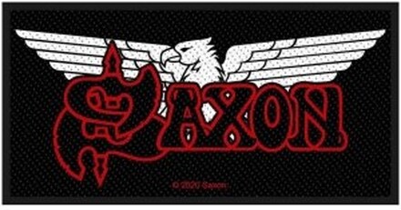 Saxon - Logo/Eagle Standard Patch