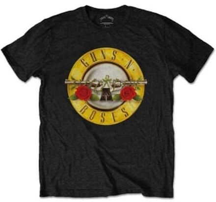 Guns N Roses - Guns N Roses Classic Logo Black T Shirt (L)