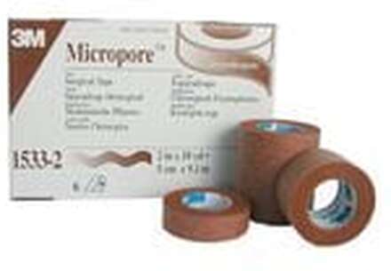 Micropore Beige 5,0cm x 9,1m 6/fp