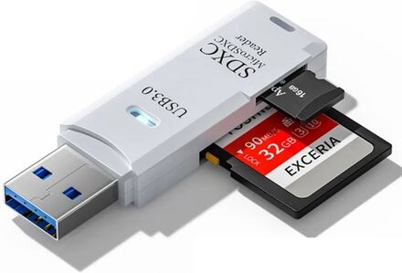 2 in 1 USB 3.0 Card Reader Micro sd card Reader usb adapter High Speed Cardreader