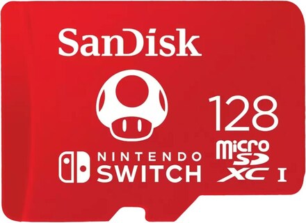 SanDisk microSDXC för Nintendo Switch 128GB