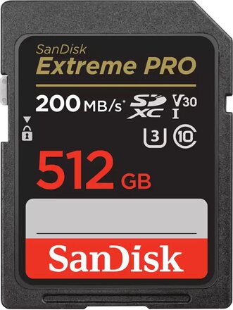SanDisk SDXC Extreme Pro 512 GB