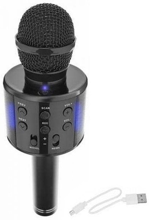 Karaokemikrofon med Högtalare / Karaoke med Mikrofon - Bluetooth