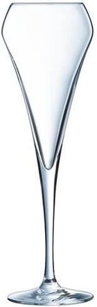 6 champagneflöjter 20cl Open Up - Chef&Sommelier - Kristallin originaldesign 30% mer motståndskraftig
