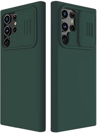 Nillkin Samsung Galaxy S22 Ultra Skal CamShield Silky Grön