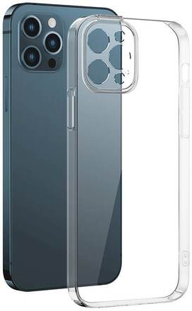 Baseus Crystal Transparent Case and Tempered Glass set for iPhone 12 Pro
