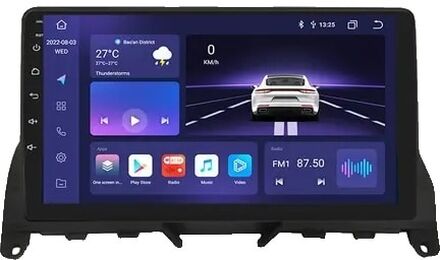 Bilradio Android Multimedia-spelare, Mercedes Benz W204 C-klass S204 C220 C180 2007-2010, Carpaly GPS Auto Stereo Audio