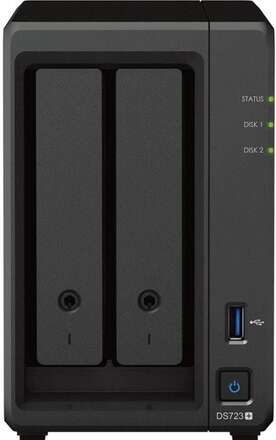 Nas -synologi - DS723+ - 2 -Bay - 2 GB RAM
