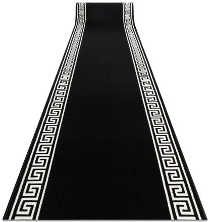 Löpare BCF MORAD Grek grekisk svart 120 cm, 120x280 cm