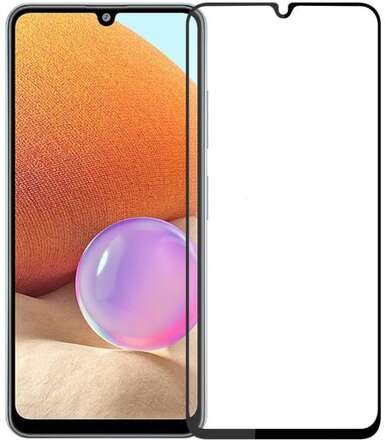 For Samsung Galaxy A15 MOFI 9H 2.5D Full Screen Tempered Glass Film(Black)