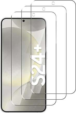 3X Härdat Glasskydd Samsung S24+ / S24 Plus Full Fit