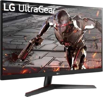 LG UltraGear 32GN600-B - LED-skärm - 31.5" - 2560 x 1440 QHD @ 165 Hz - VA - 350 cd/m² - 3000:1 - HDR10 - 1 ms - 2xHDMI, DisplayPort
