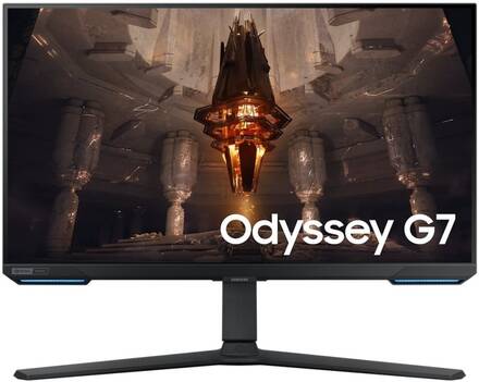 Samsung Odyssey G7 S28BG700EP - G70B Series - LED-skärm - Smart - spel - 28" - 3840 x 2160 4K @ 144 Hz - IPS - 300 cd/m² - 1000:1 - DisplayHDR 400 -