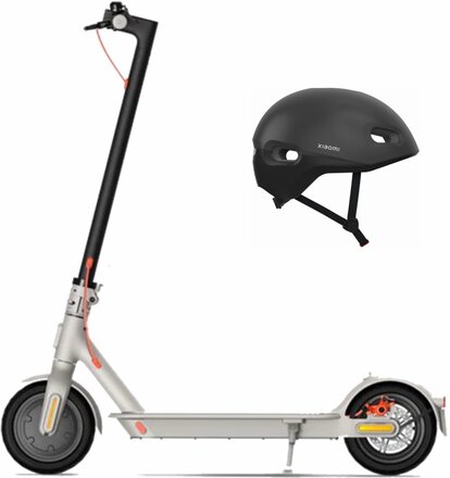 Mi Electric Scooter 3 Nordic + Commuter Helmet (Black) M