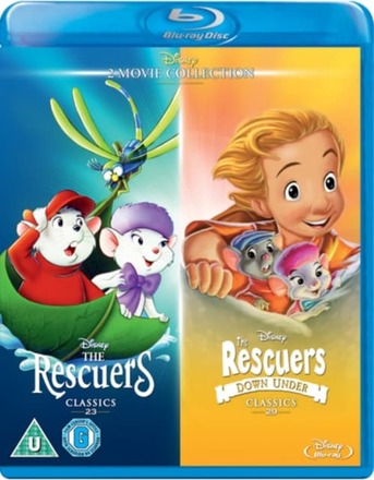 Rescuers/The Rescuers Down Under (Blu-ray) (Import)