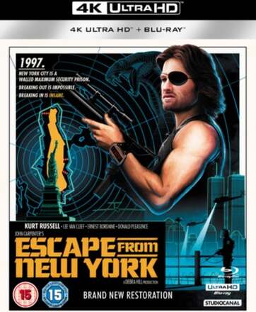 Escape from New York (4K Ultra HD + Blu-ray) (3 disc) (Import)