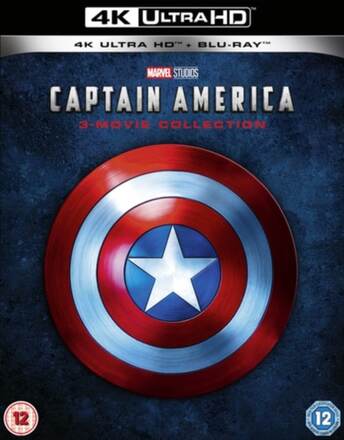 Captain America: 3-movie Collection (4K Ultra HD + Blu-ray) (6 disc) (Import)