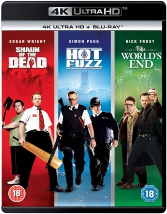 Shaun of the Dead/Hot Fuzz/The World's End (4K Ultra HD + Blu-ray) (6 disc) (Import)