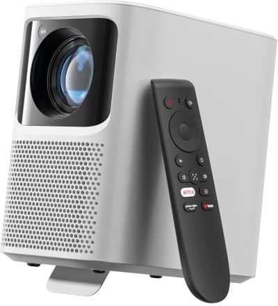 Dangbei Emotn N1 Videoprojektor - Full HD 1080p - 500 ANSI Lumen - Dubbla Dolby-högtalare - Vit