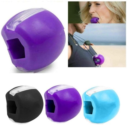 Jawline Face Exerciser Fitness Ball Neck Jaw Toner 30 Pounds