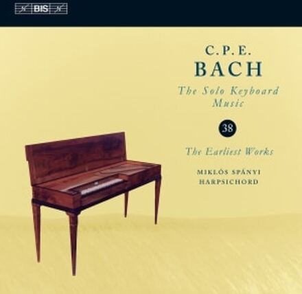 Bach C P E - Solo Keyboard Music, Vol.?38: The E