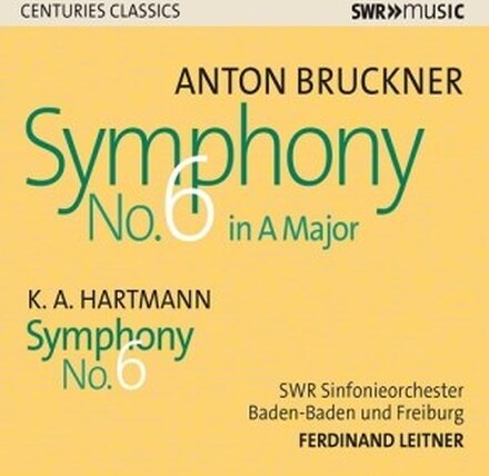 Bruckner Anton Hartmann Karl Ama - Bruckner: Symphony No 6 Hartmann: